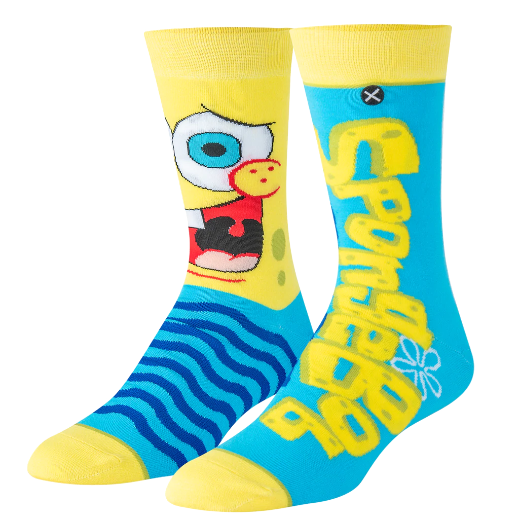 SpongeBob Big Face Knit Socks