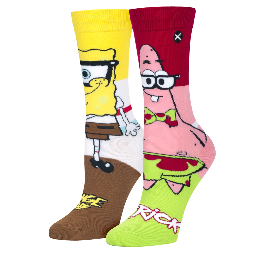 SpongeBob Nerdpants Socks - Womens