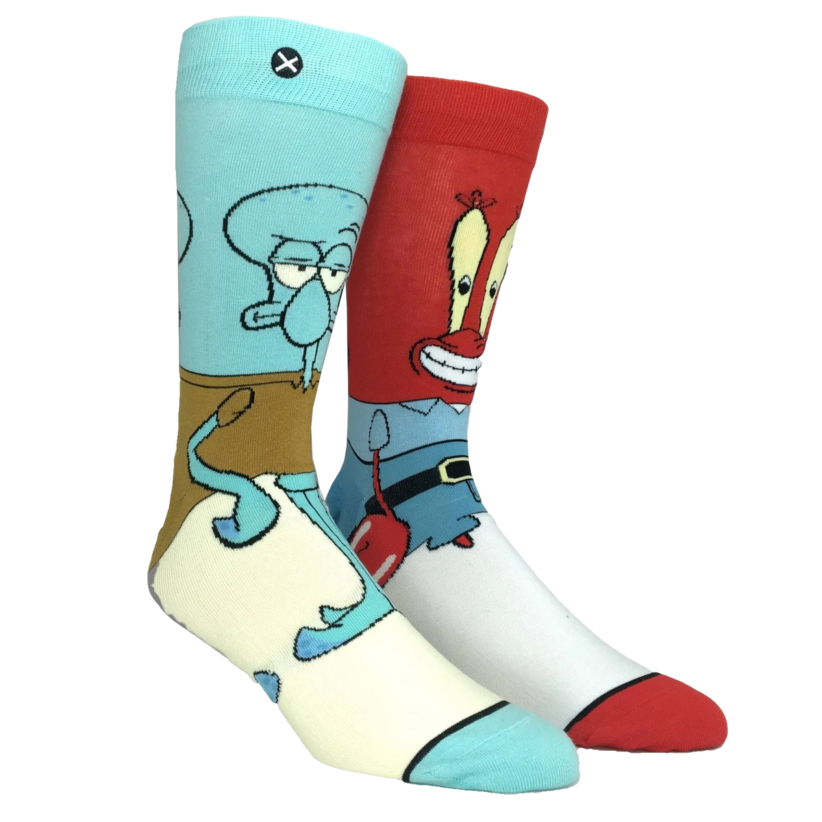 SpongeBob - Squidward &amp; Mr. Krabs Knit Socks