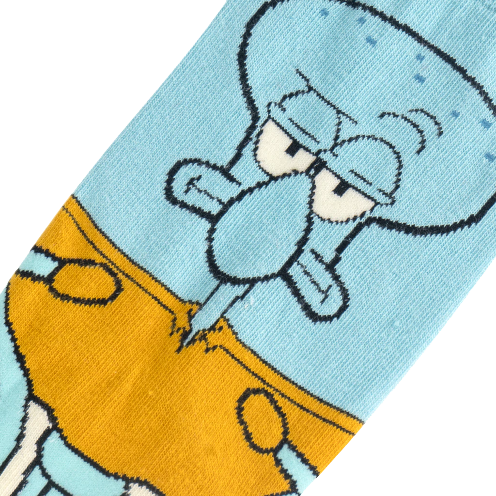 SpongeBob - Squidward &amp; Mr Krabs Socks - Womens