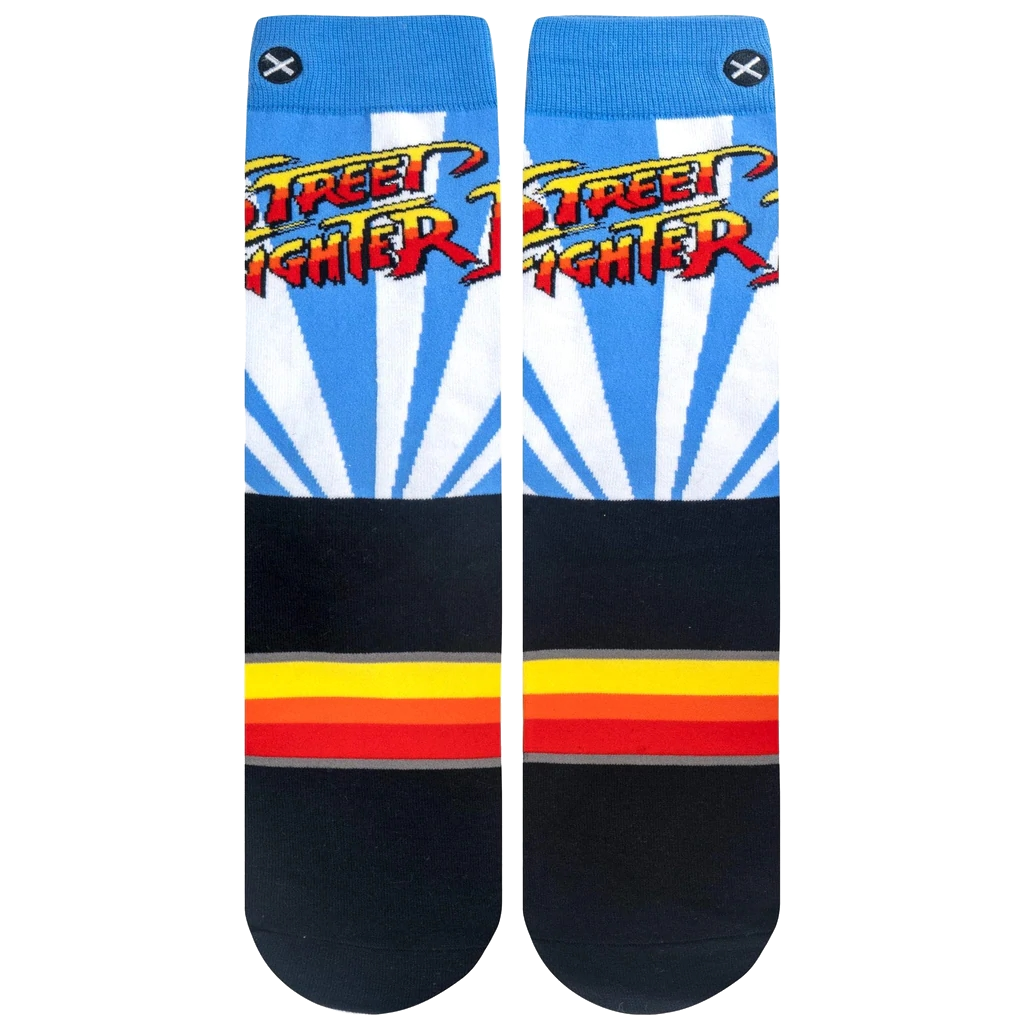 Street Fighter II Logo Socks