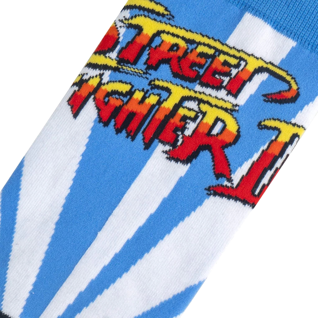 Street Fighter II Logo Socks