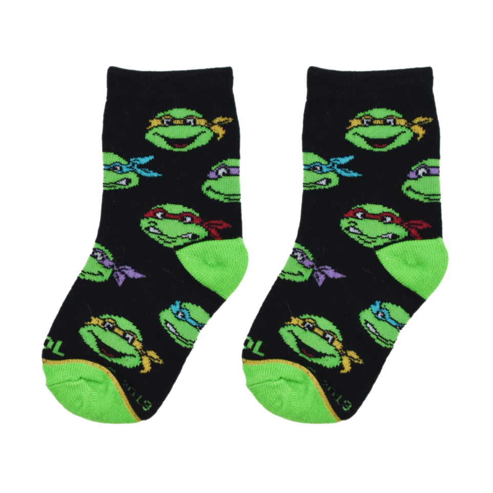 TMNT Heads Socks - Kids - 4-7