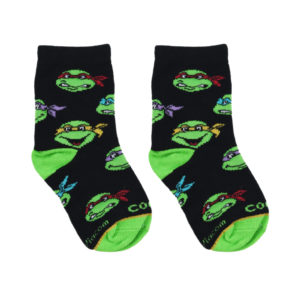 TMNT Heads Socks - Kids - 4-7