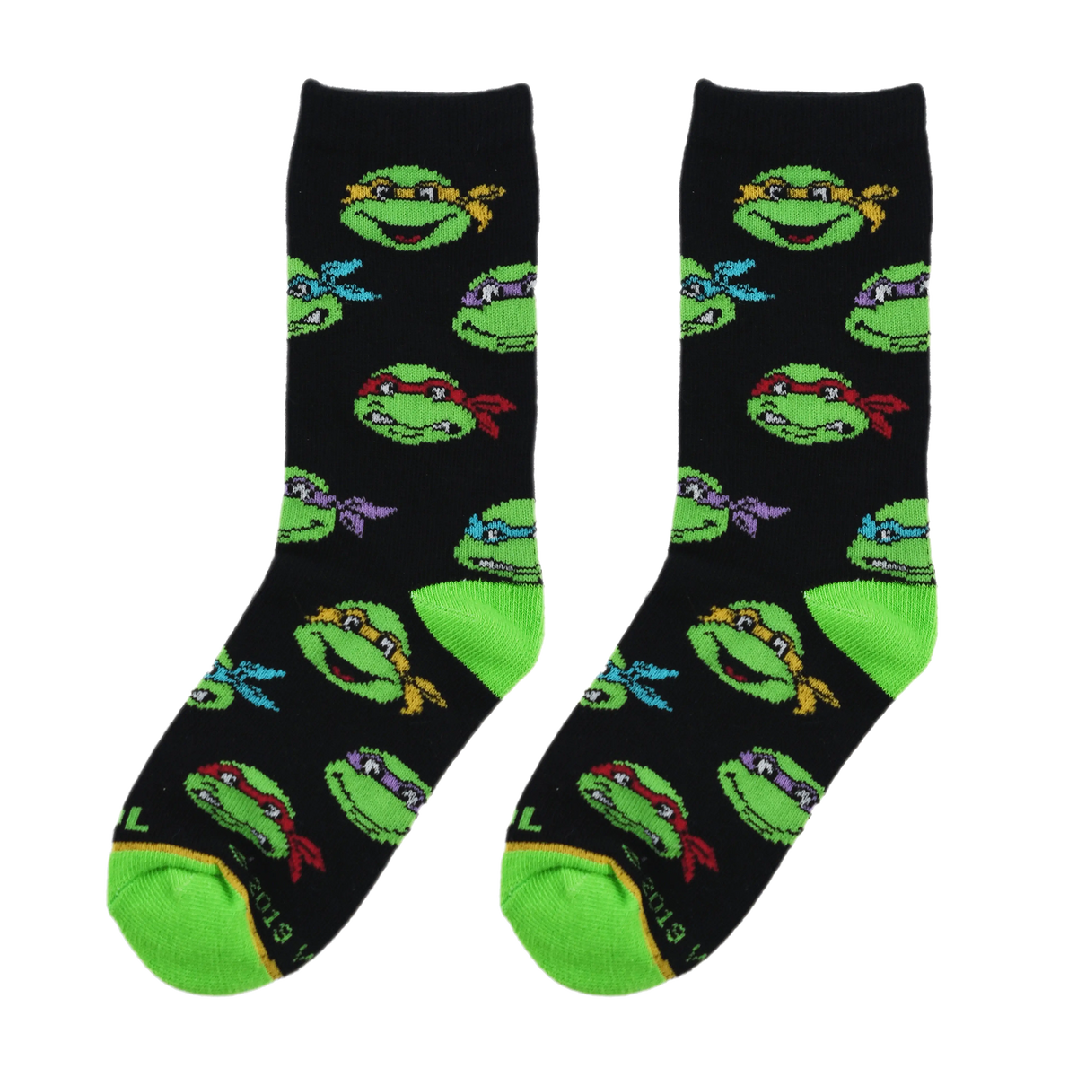 TMNT Heads Socks - Kids - 7-10