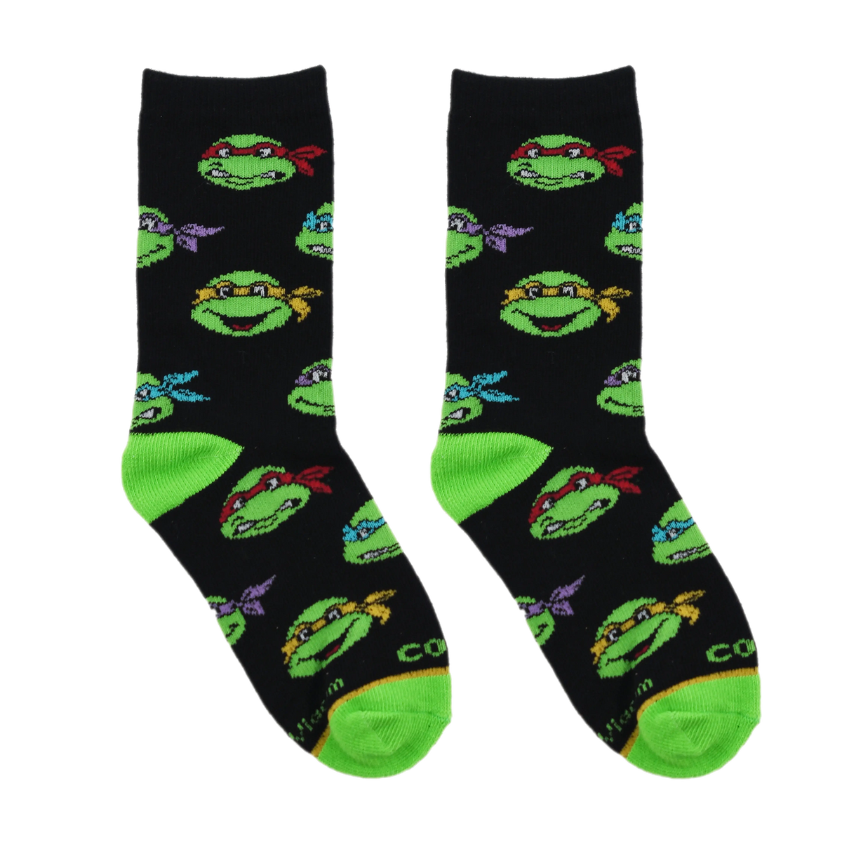 TMNT Heads Socks - Kids - 7-10