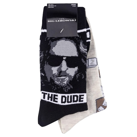 The Big Lebowski / The Dude Socks - 2 pair