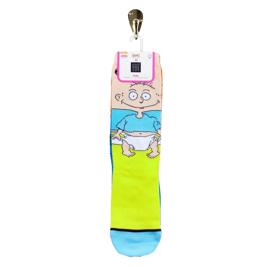 Rugrats - Tommy &amp; Chuckie Mix Match 360 Knit Socks - Womens