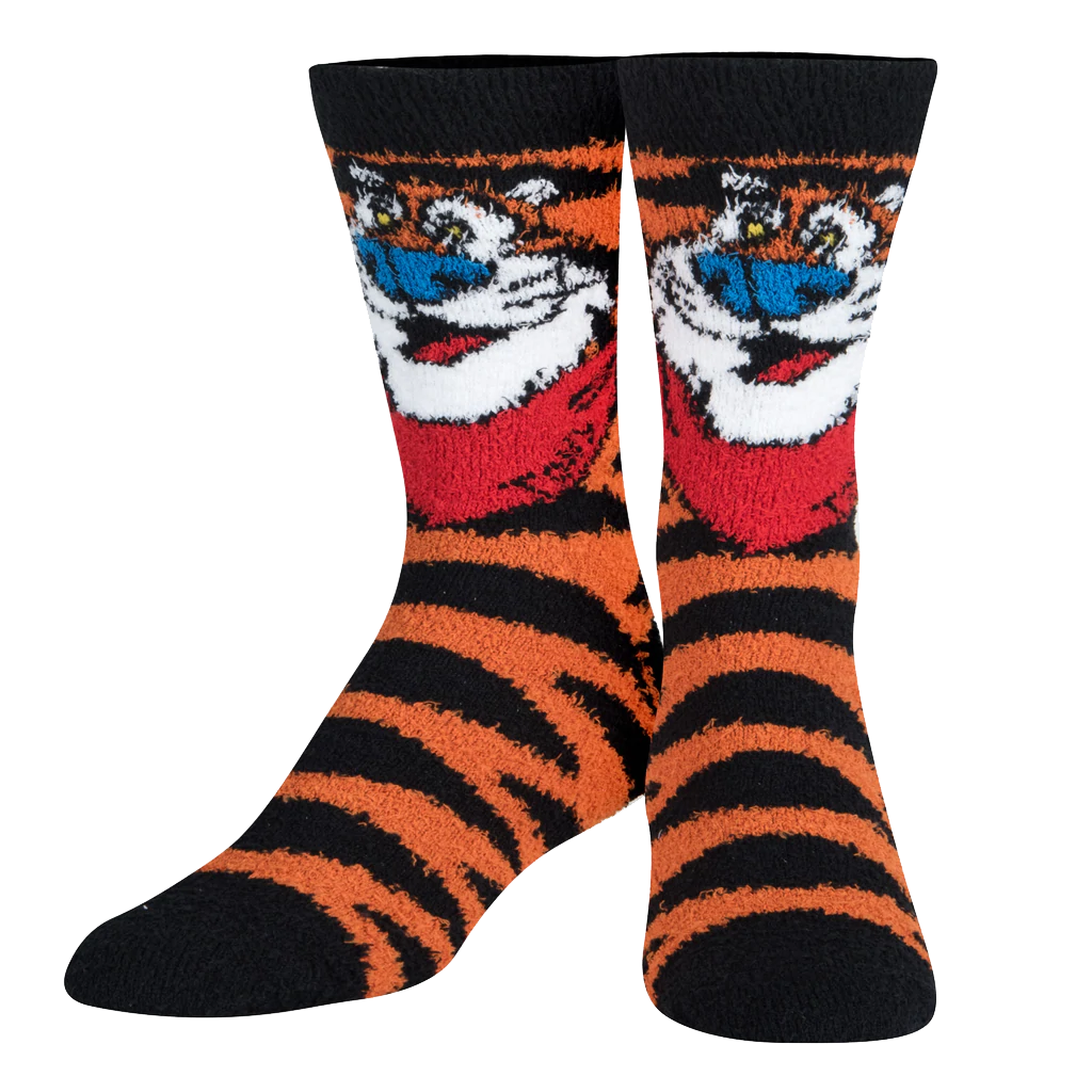 Frosted Flakes - Tony The Tiger Socks - Womens - Fuzzy