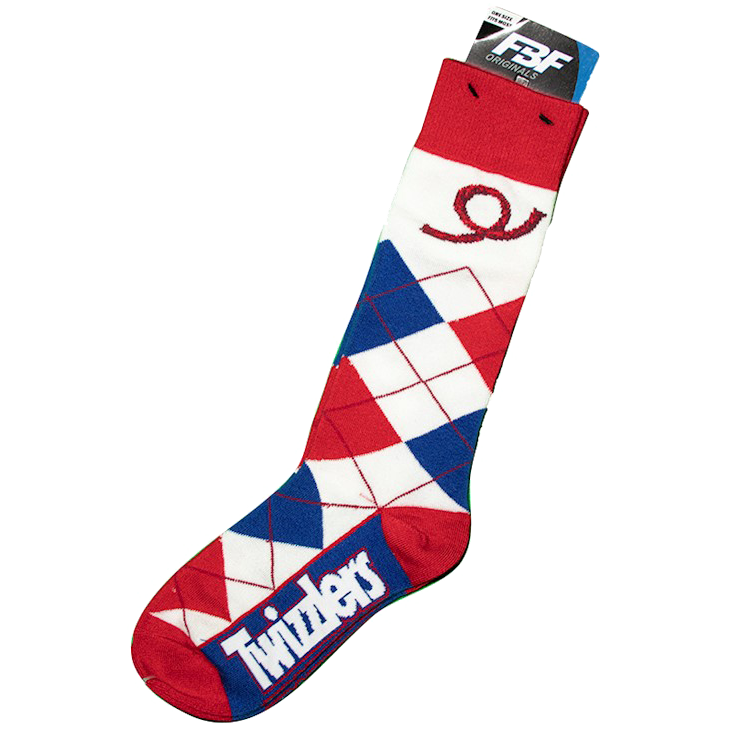 Twizzlers Argyle Socks