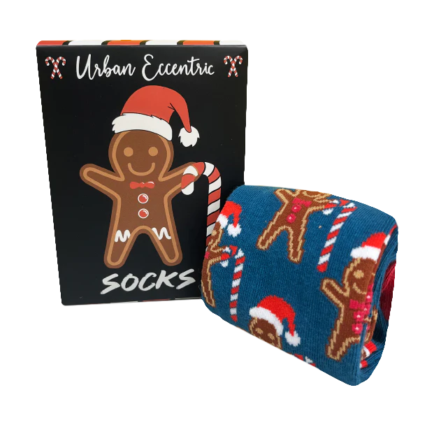 Unisex Gingerbread Man Socks