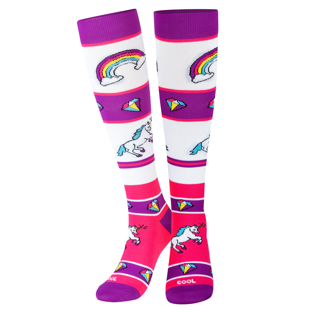 Unicorns Socks - Compression - Medium