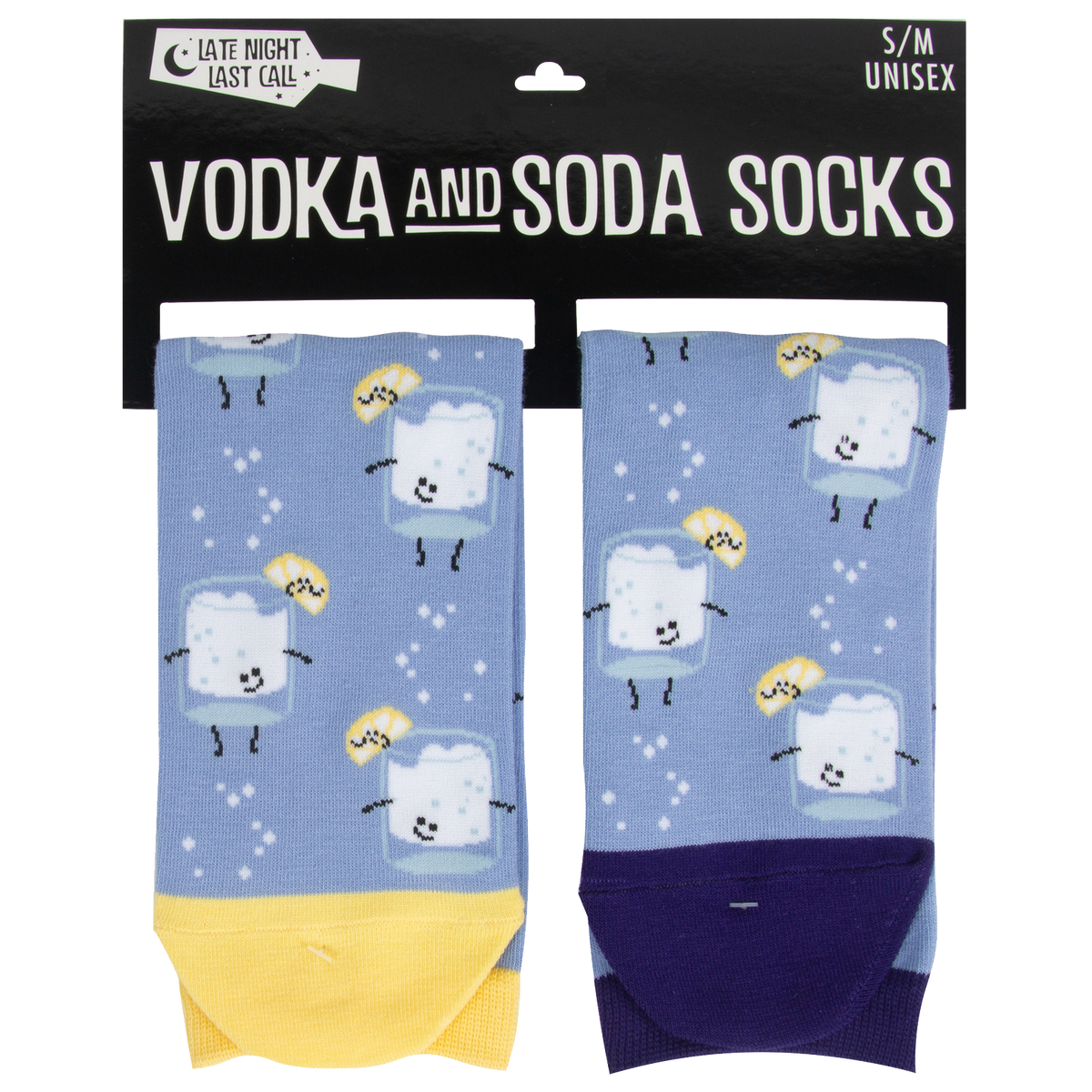 Vodka &amp; Soda Socks - M/L