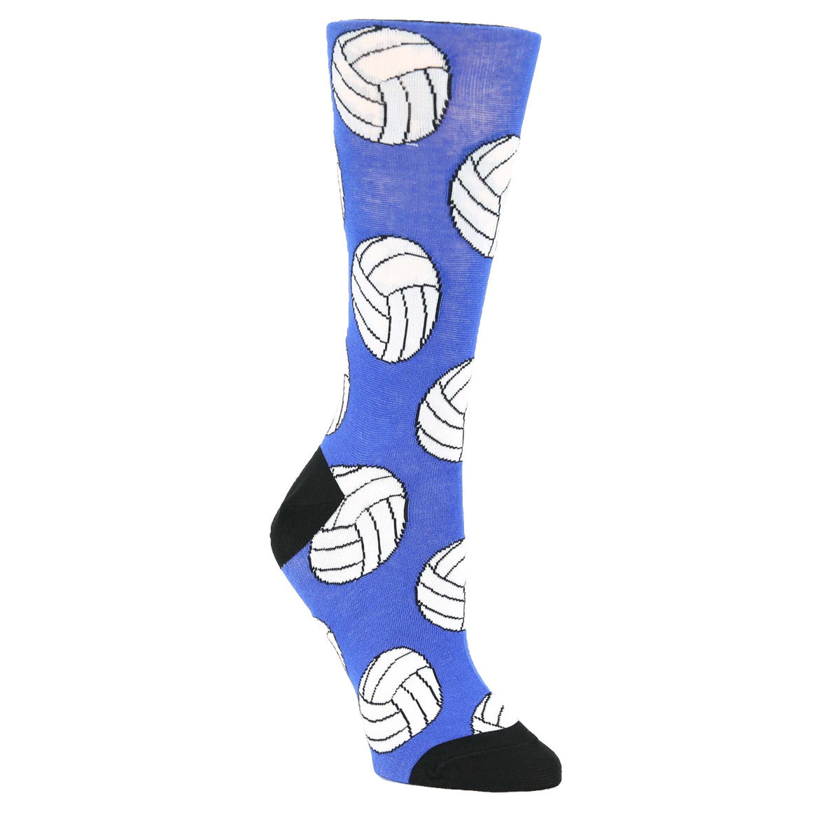 Bump, Set, Spike Socks - Blue - Womens