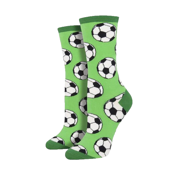 Give And Go Socks - Green - Womens