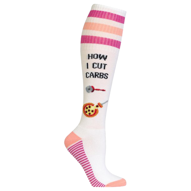 How I Cut Carbs Socks - Knee High - Womens