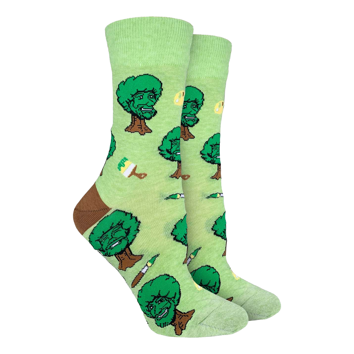 Bob Ross Happy Trees Socks - Womens