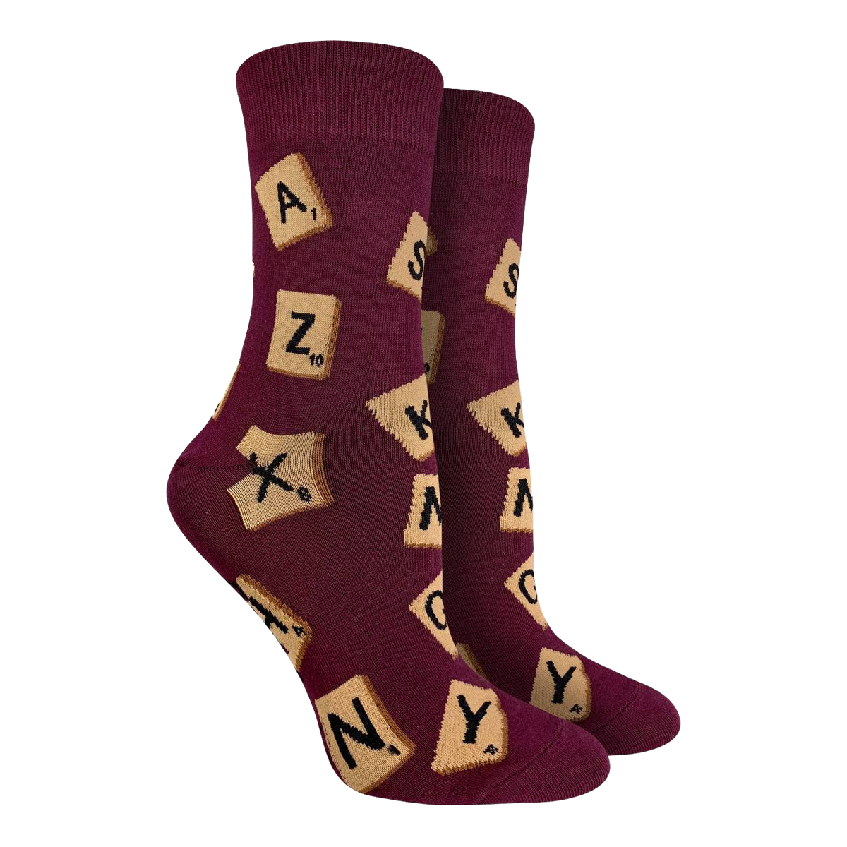 Word Game Socks - Womens