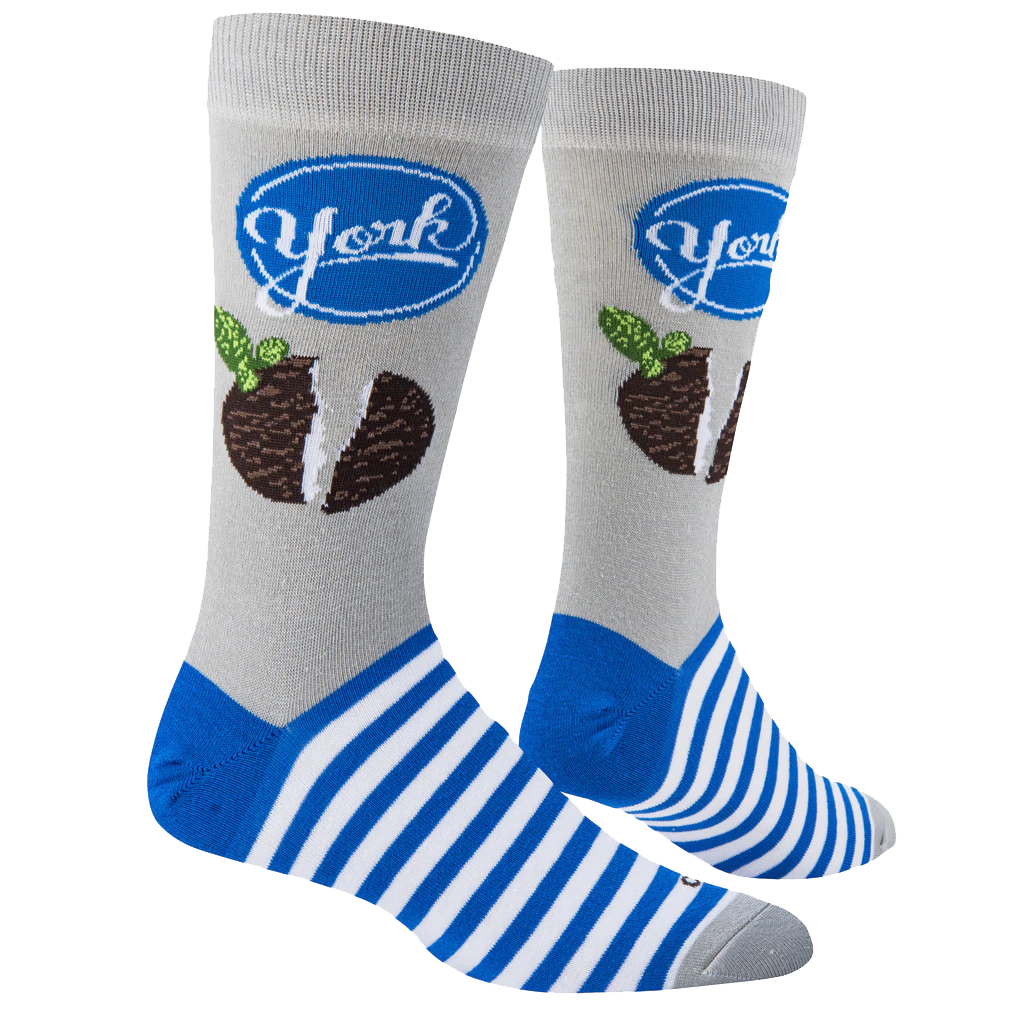 York Peppermint Pattie Socks