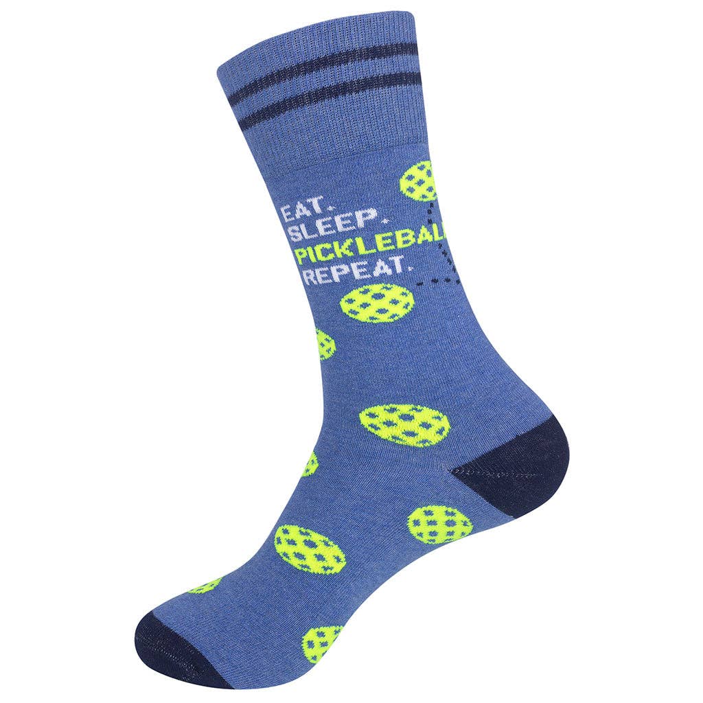 Eat. Sleep. Pickleball. Repeat. Socks