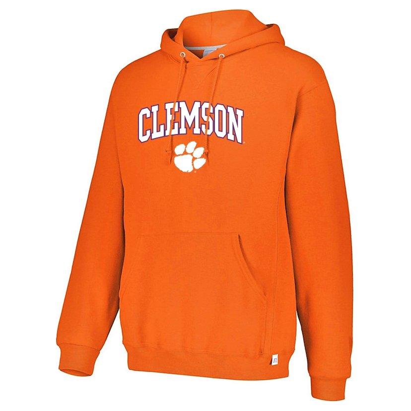 Clemson Tigers Hoodie Classic with Arch &amp; Paw - Mr. Knickerbocker