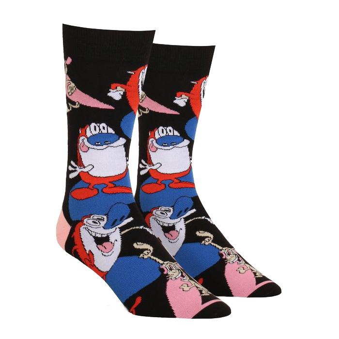 Ren &amp; Stimpy Socks