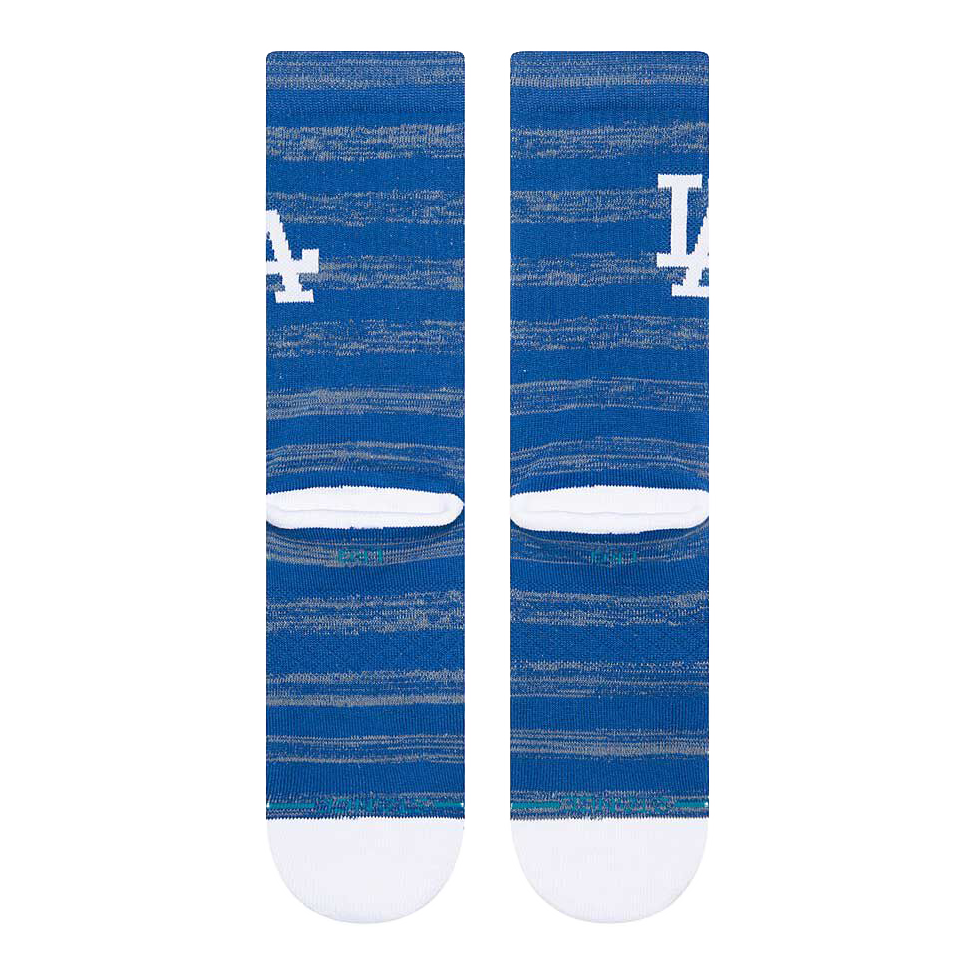 LA Dodgers Twist Crew Socks - Large