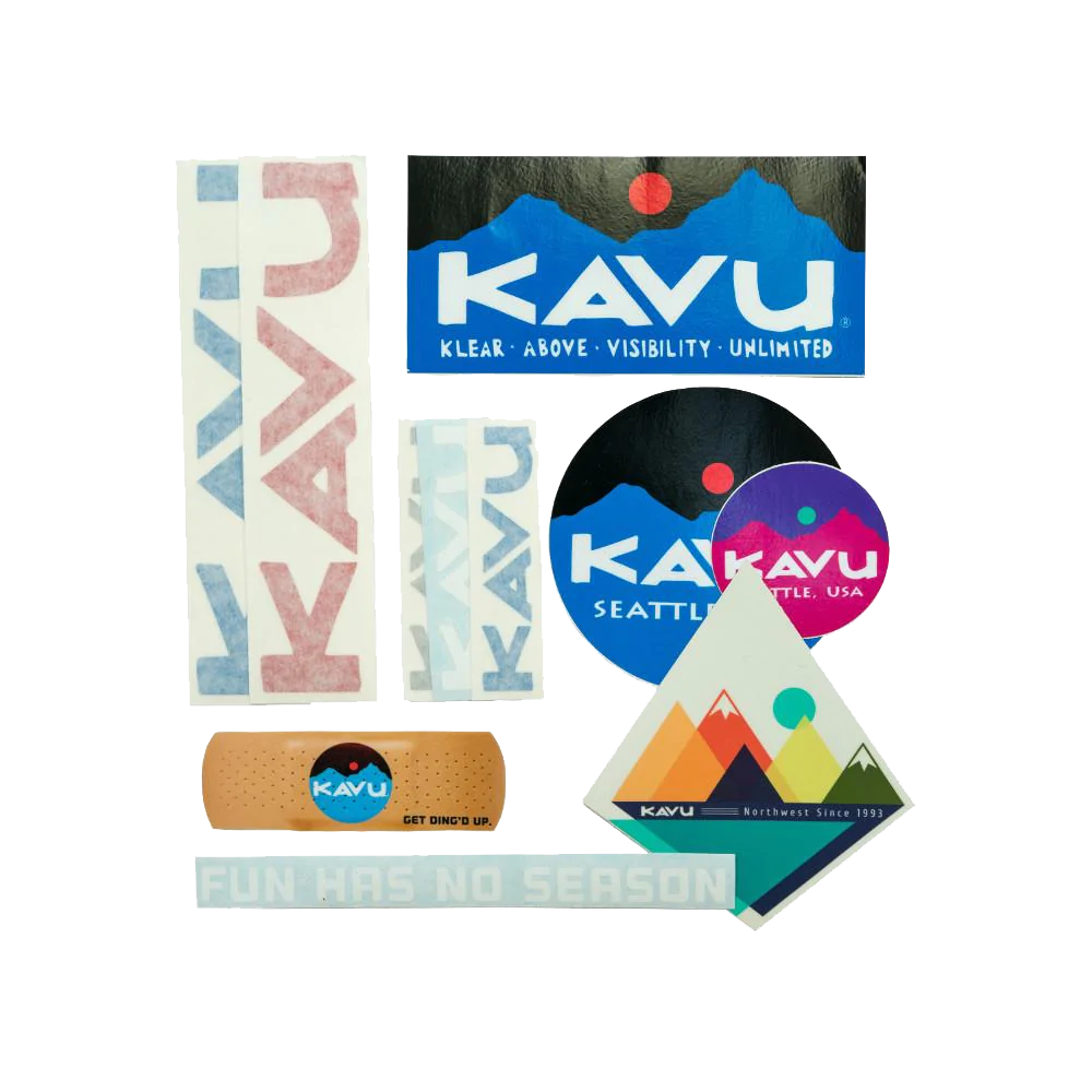 KAVU Sticker Pack