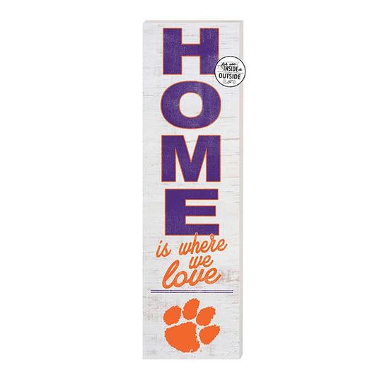 Clemson Tigers Home Life Sign