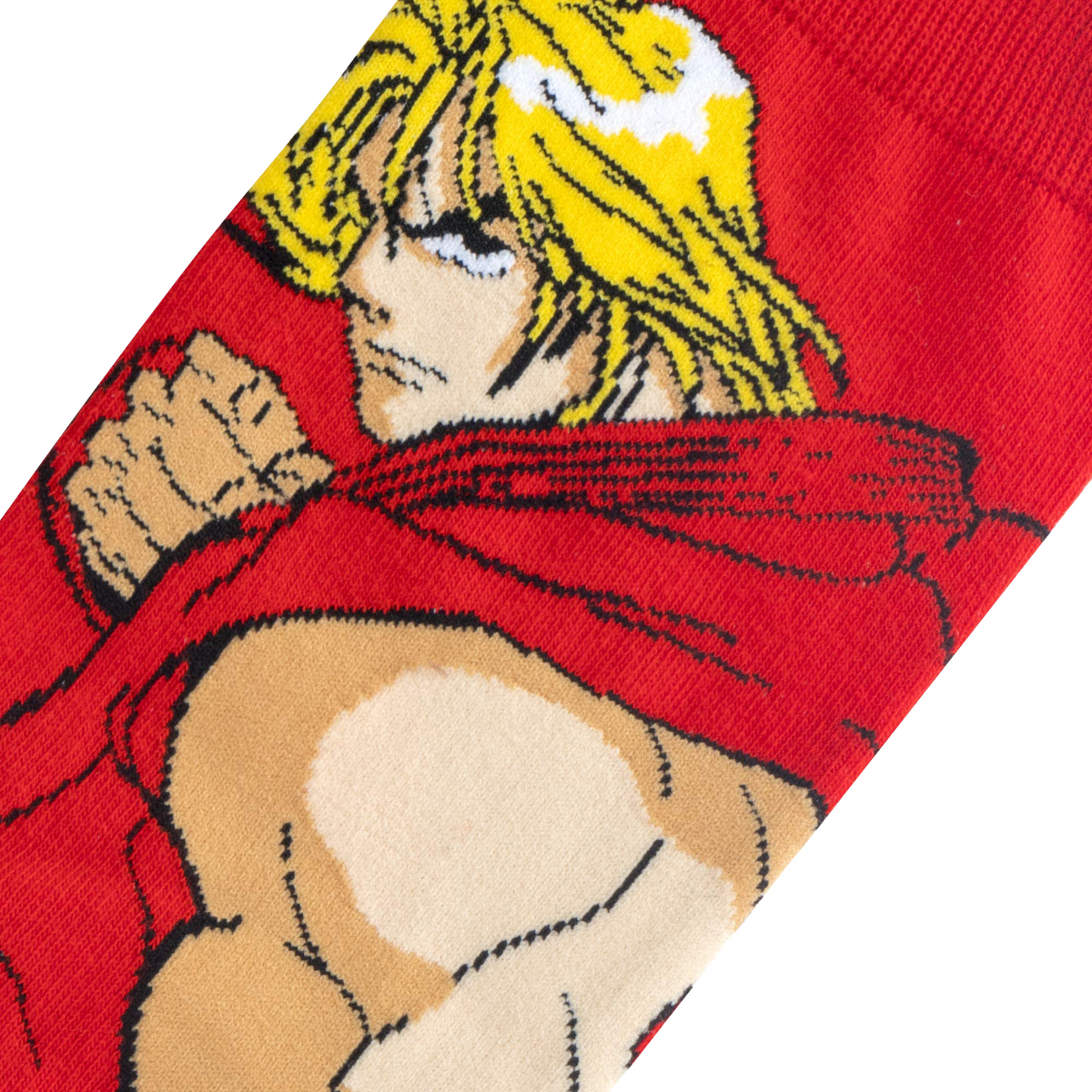 Street Fighter Ken Socks - Mens - 1 Pair