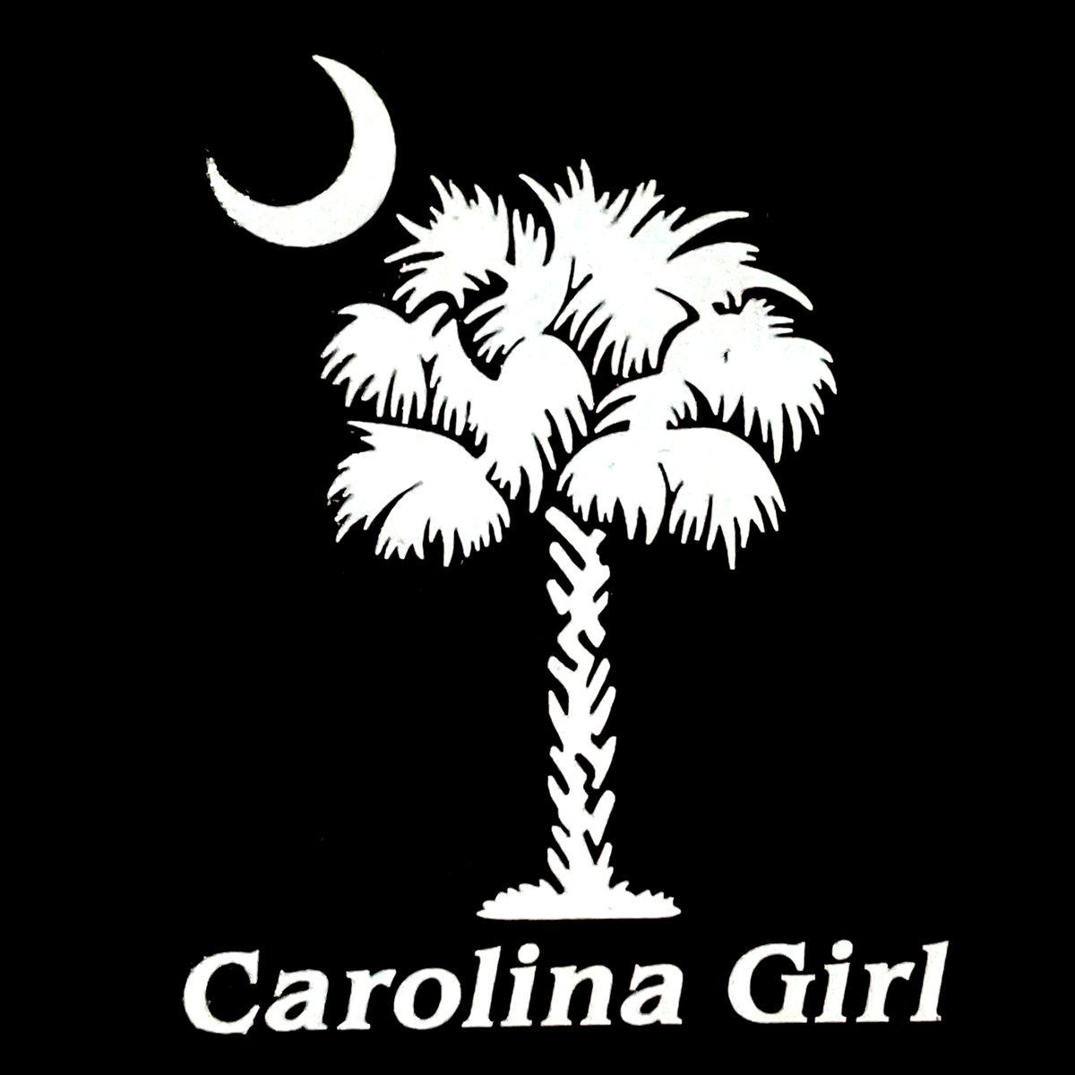 Palm Tree Decal - Carolina Girl