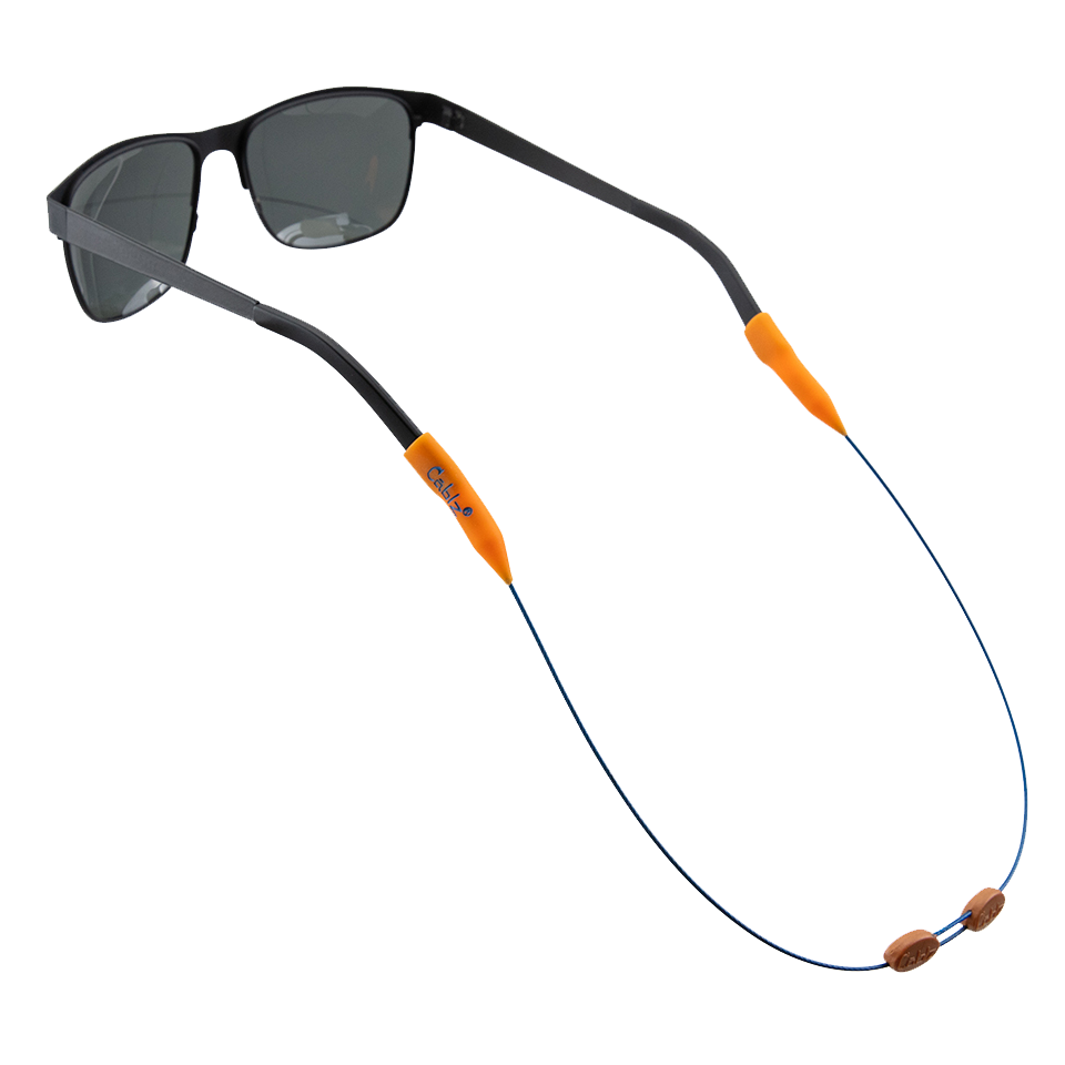 Cablz Zips Adjustable Colors - Navy and Orange