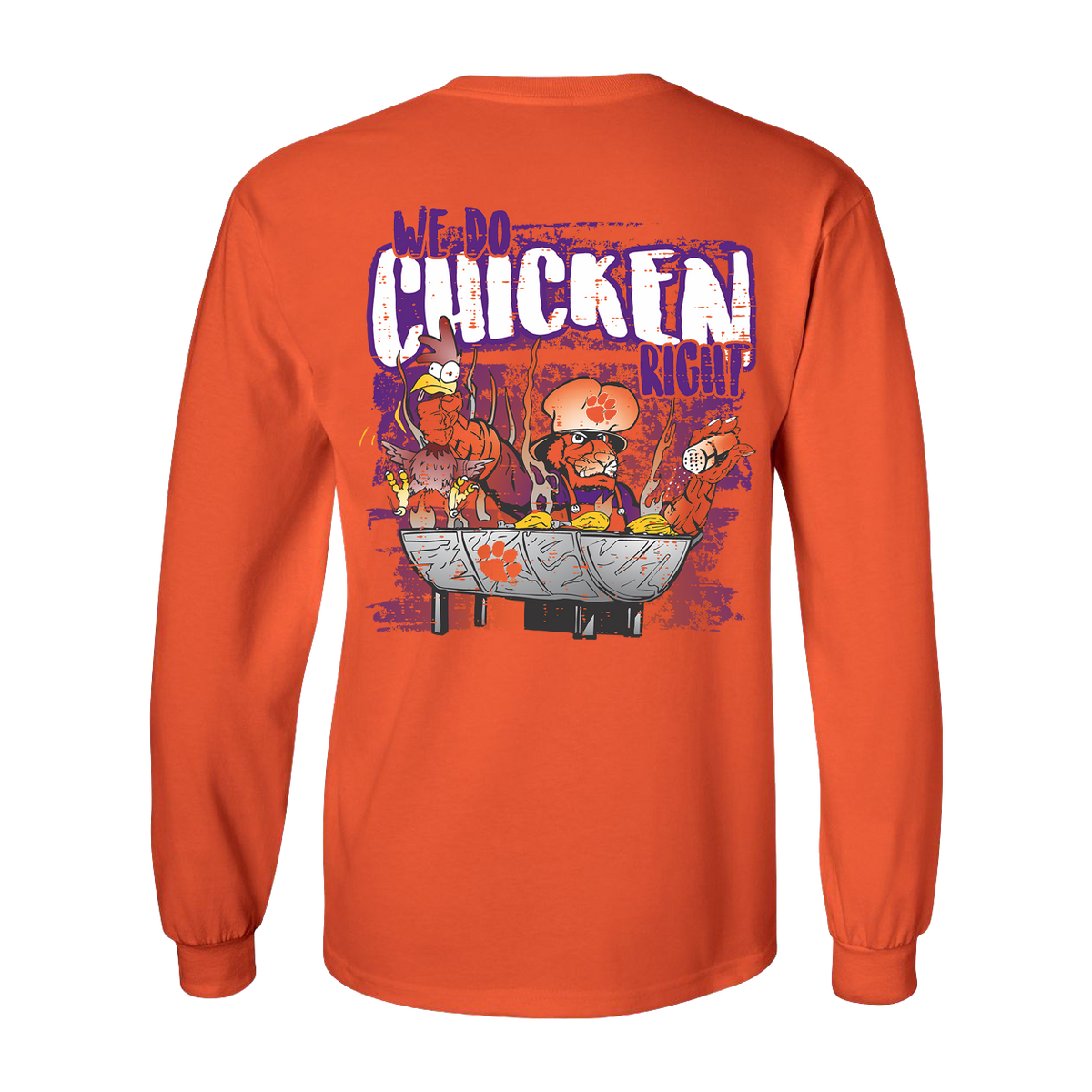 We Do Chicken Right Long Sleeve Tee