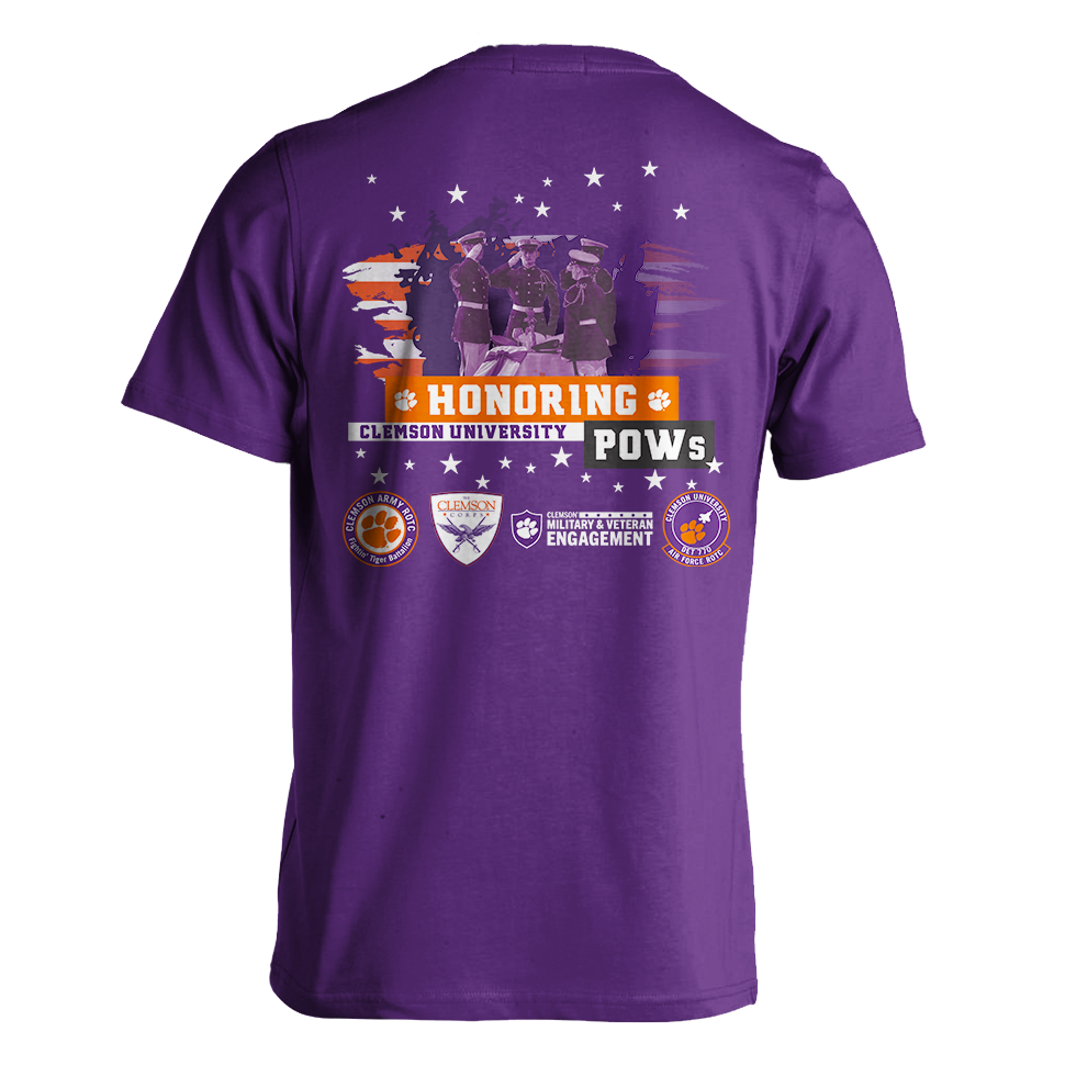 Official Clemson ROTC Military Appreciation Day Tee 2022