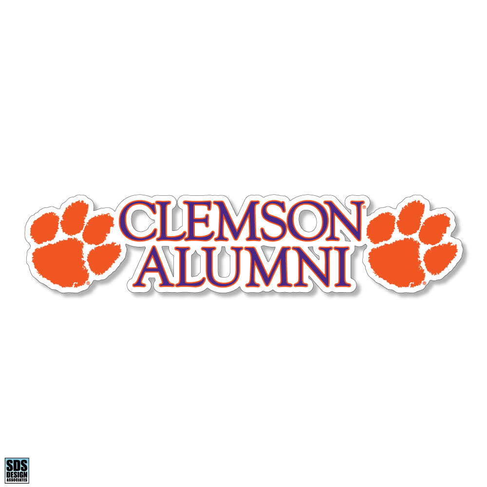 Clemson Classic Stacked 6&quot; Decal