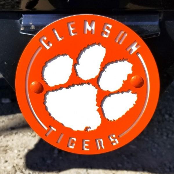 Clemson Tigers 2 Color Hitch Cover - Mr. Knickerbocker