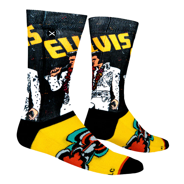 Elvis Rock N Roll Socks