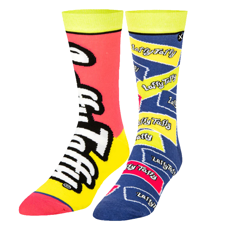 Laffy Taffy Split - Knit Socks