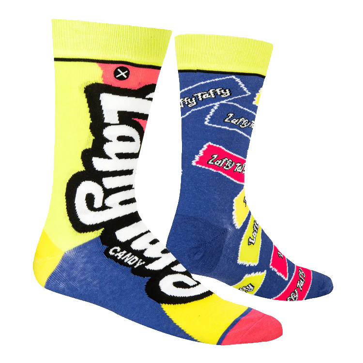 Laffy Taffy Split - Knit Socks