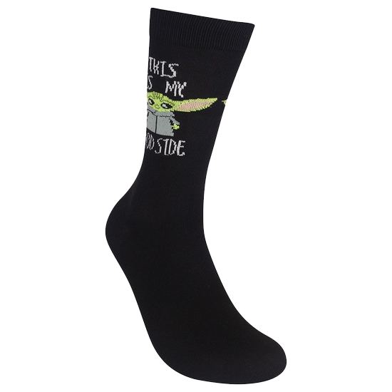 Star Wars - Baby Yoda - This Is My Good Side Socks - 2 pair