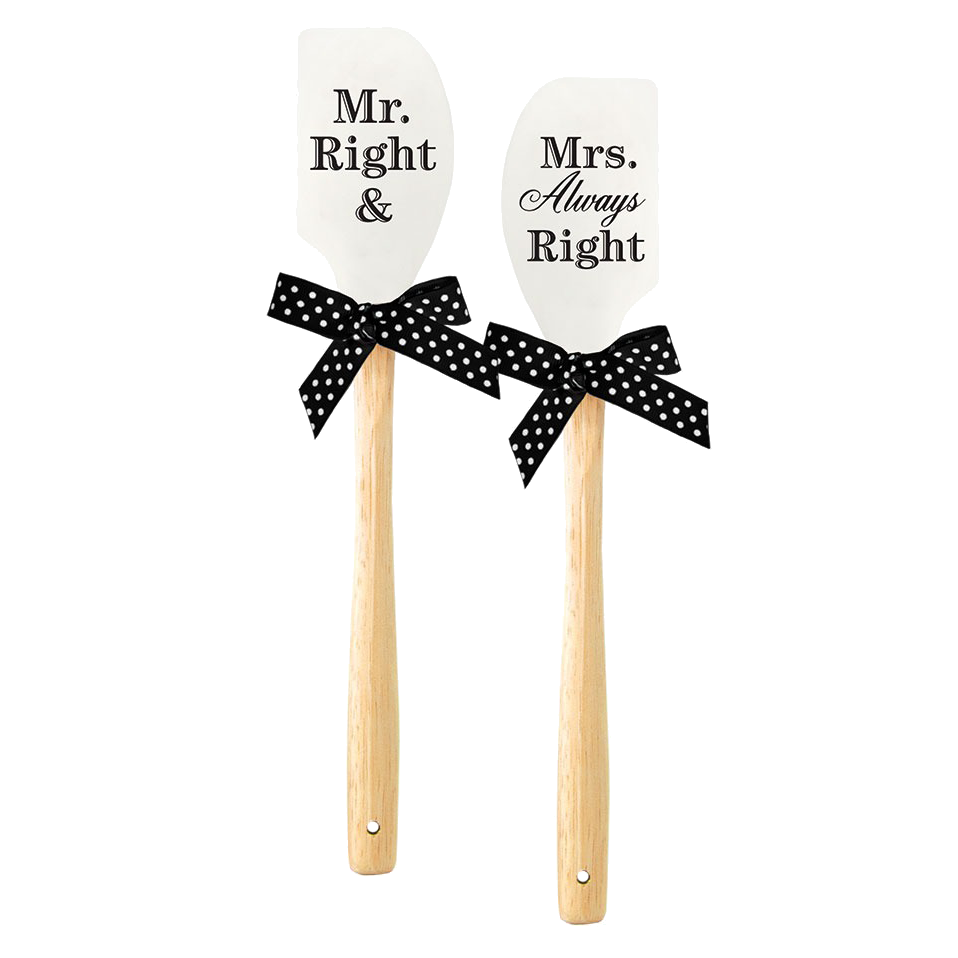 Mr. Right and Mrs. Always Right Spatula