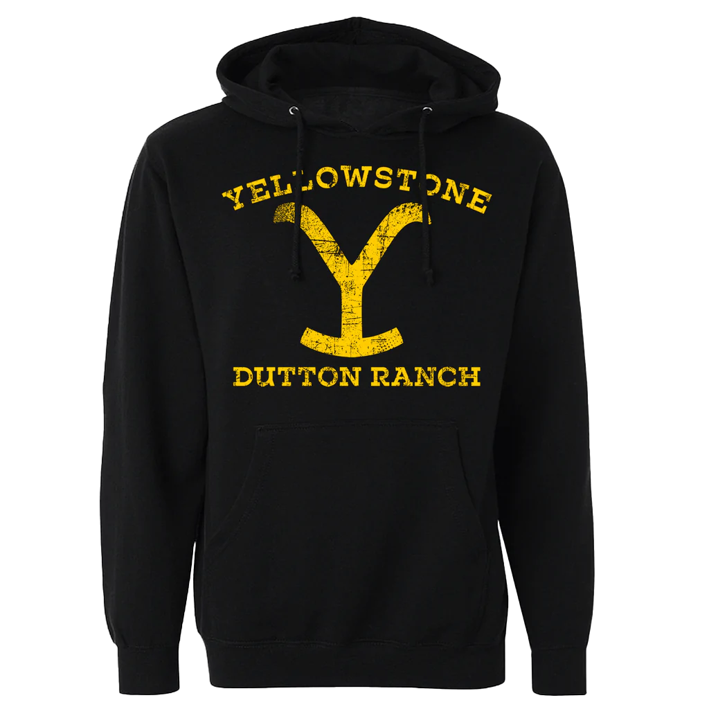 Yellowstone Dutton Ranch Black Hoodie