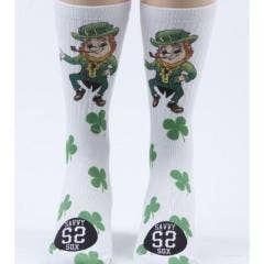 Lucky Charm Leprechaun Jig Socks - Mens - 1 Pair