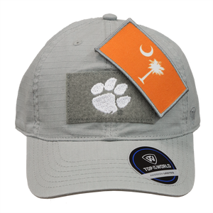 Top of the World Clemson Tigers Block Letterman Fitted Hat - Mr.  Knickerbocker