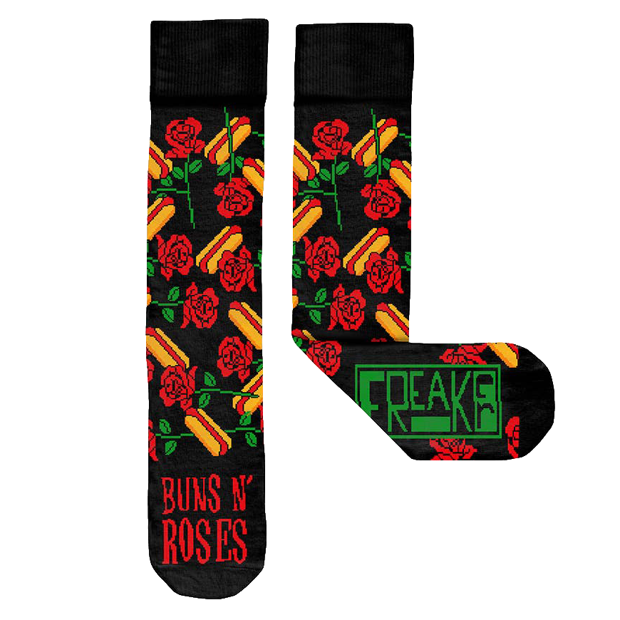 Buns N Roses Socks