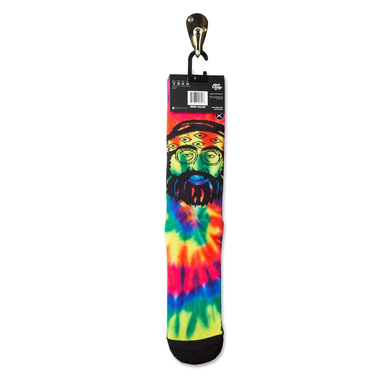 Cheech &amp; Chong Trippy Mix Match Sublimated Socks - 1 pair