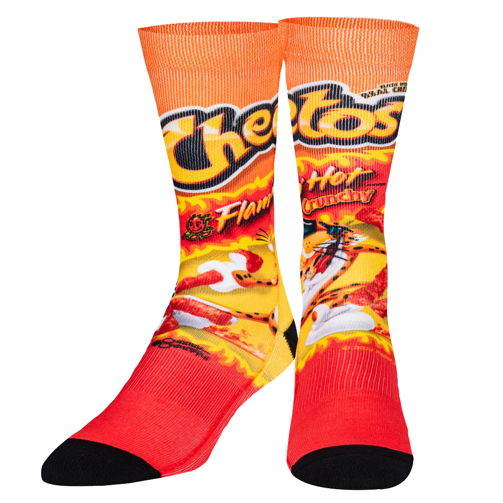 Cheetos Flamin Hot Socks