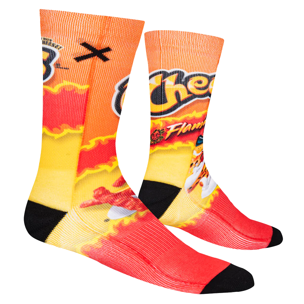 Cheetos Flamin Hot Socks