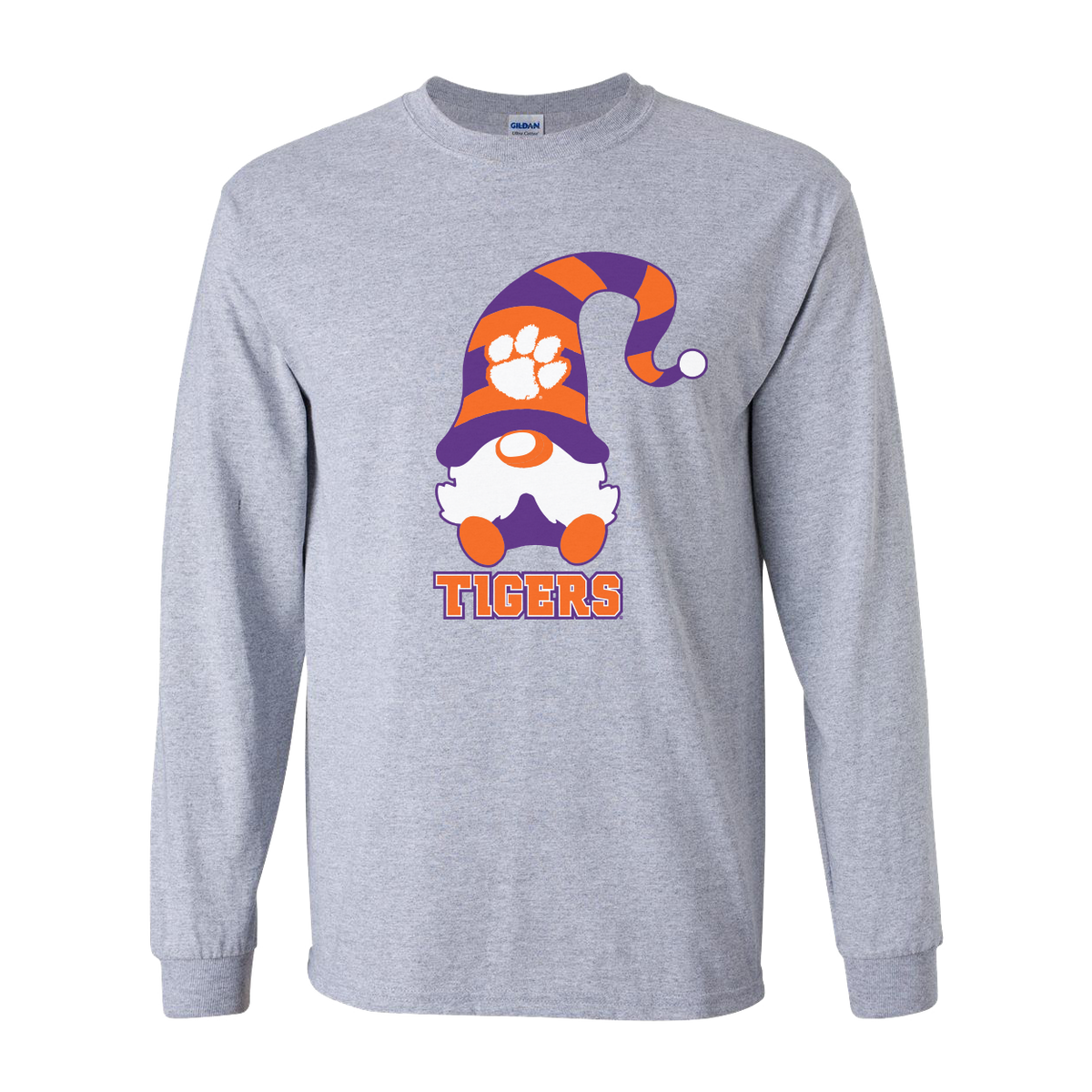 Clemson Tigers Gnome Long Sleeve Tee | MRK Exclusive