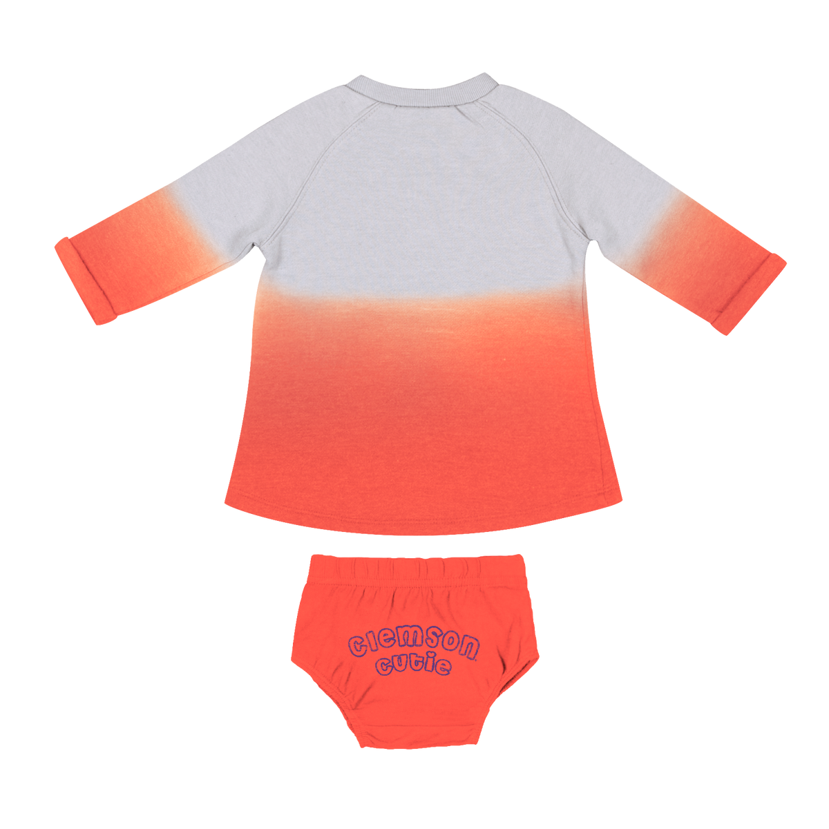 Colosseum Clemson Infant Hand in Hand Dress and Bloomer Set